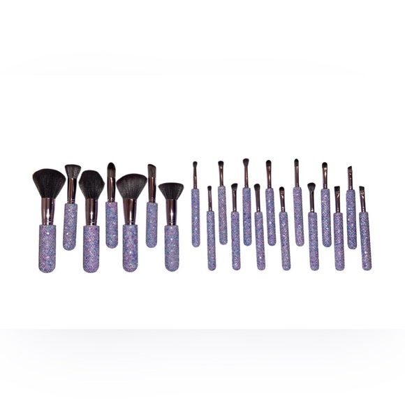 ✨Host Pick✨GLITZ & GLAM Bling/Pearl Mega| 30pc Essentials Collection Brush 1 Set - Picture 5 of 8